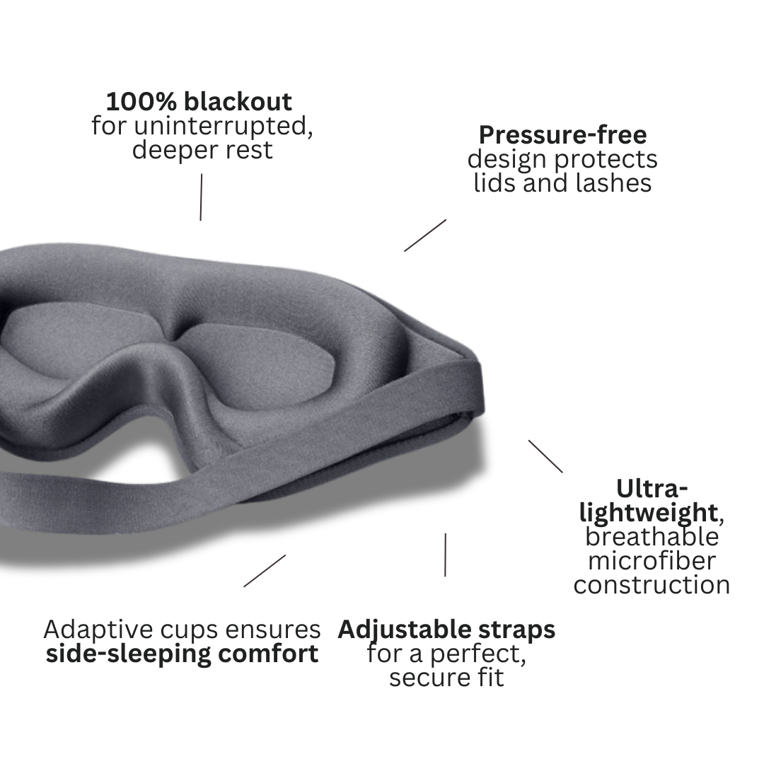 Peak Snooze Blackout Sleep Mask